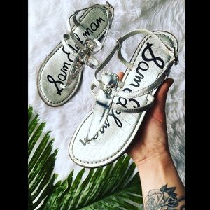 Sam Edelman | Silver Sandals